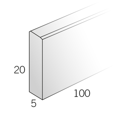 Randleiste Kontur5cm Skizze