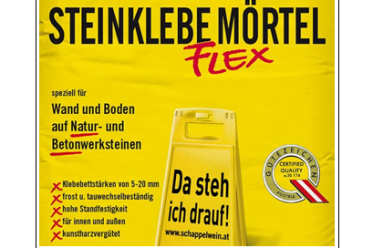 Schappelwein Steinklebemörtel Flex